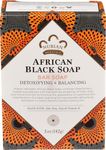 Nubian Soap African Black Soap With Oats, Aloe & Vitamin E 140g