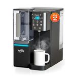 Vortex Air - H2 Oasis Reverse Osmosis Water Filtration System, Countertop RO Instant Hot & Cold Water Dispenser, Water Purifier Machine, Mineral Infusion, Alkaline RO System (Black)