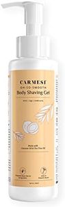 Carmesi Oh-So-Smooth Body Shaving Gel | Soothes & Hydrates Skin | Reduces Post-Shave Irritation | Coconut Oil & Tea Tree Oil | No Paraben or Alcohol | Pack of 1