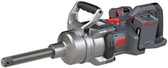 Ingersoll Rand W9691-K2E 20V High-Torque 1" Cordless Impact Wrench Kit, 2 Batteries and Charger, 6" Extended Anvil