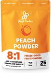 Jungle Powders Freeze Dried Peach Fruit Powder Powder