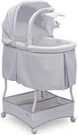 Serta iComfort Hands-Free Auto-Glide Bedside Bassinet - Portable Crib Features Silent, Smooth Gliding Motion That Soothes Baby, Cameron