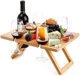 Bamboo Travel Picnic Table 48x38x25