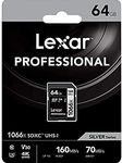 Lexar SDXC Card 64GB / GB Professional 1066x UHS-I V30 U3