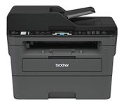 Brother MFC-L2710DN Mono Laser Printer - All-in-One, USB 2.0/Network, Printer/Scanner/Copier/Fax Machine, 2 Sided Printing, A4 Printer, Small Office/Home Office Printer, Dark Grey/Black