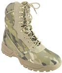 Savage Island Side Zip Combat Desert Camo Commander Boots (10, Sav Camo)