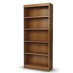 South Shore Furniture Axess 5-Shelf Bookcase Morgan Cherry