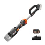 WORX Nitro WG543 20V Leaf Blower Cordless with Battery and Charger, Blowers for Lawn Care Only 3.8 Lbs., Cordless Leaf Blower Brushless Motor – Battery & Charger Included