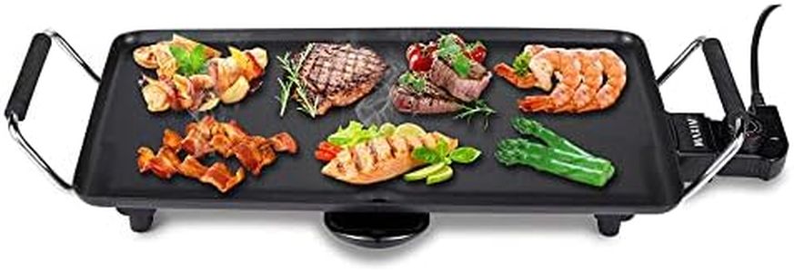 Maxim 2000W Teppanyaki and BBQ Grill Non-Stick Surface Hot Plate