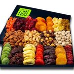 Dried Fruit and Nuts Gift Basket XL 18 Variety Basket | Gourmet Holiday Kosher Gift Box - Food Snack Box for Birthday, Anniversary, Corporate Gift for Men, Women, Mom, Dad by Oh Nuts