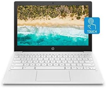 HP Chromebook 11-inch Laptop - MediaTek - MT8183 - 4 GB RAM - 32 GB eMMC Storage - 11.6-inch HD IPS Touchscreen - with Chrome OS™ - (11a-na0050nr, 2020 model, Snow White)