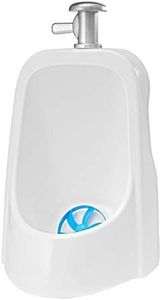 Summer Infant My Size Urinal,White-Realistic Boy Urinal Potty Training Toilet –Realistic Urinal for Toddlers That Features Flushing Sounds and a Target for Aim Practice –Easily Removable for Emptying