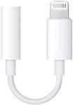 (Apple MFi Certified) Lightnin.g to 3.5 mm Headphone Jack Adapter for i-Phone Aux Adapter Converter Dongle Audio Cable Compatible with i-Phone 14 13 12 11 X XS 8 7 6S 6 (Pack of 1)