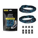 Xpand No Tie Shoelaces System with Elastic Laces - One Size Fits All Adult and Kids Shoes