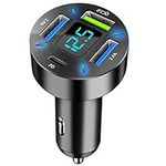 GemCoo 4 Port USB Car Charger Adapt