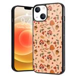 JOYLAND Cute Mushroom Acorn Pattern Phone Case for iPhone 7/8/SE(2020),Shockproof Anti-Scratch Protective Stylish Slim Cover Hybrid Hard Back with Soft Rubber Bumper Cover for iPhone 7/8/SE(2020)