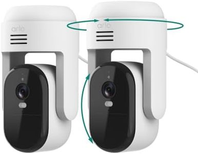 Arlo Essential Outdoor Pan Tilt Zoom Security Camera 2K Wired - 2-Cam