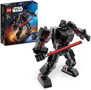 LEGO® Star Wars™ Darth Vader™ Mech 75368 Building Toy Set; Features an Opening Cockpit and a Large Buildable Lightsaber