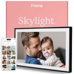 Skylight Digital Photo Frame - WiFi Enabled with Load from Phone Capability, Touch Screen Digital Picture Frame Display - Customizable Gift for Friends and Family - 15 Inch Black