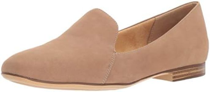 Naturalizer Womens Emiline Loafer Flat, Beige, 7 US