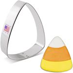 Candy Corn Cookie Cutter, 3.75" Made in USA by Ann Clark Cookie Cutters