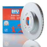 Quinton Hazell Brake Disc/Rotor | Single Disc | Front | 5 Bolt Holes | Internally Vented | BDC5566