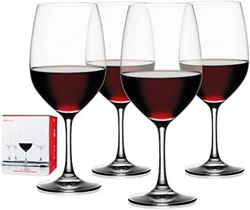 Spiegelau 4510277 Vino Grande Bordeaux Wine Glasses (Set of 4), Clear