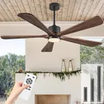 BOOSANT Ceiling Fans with Lights, 6