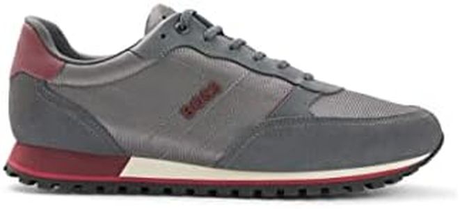 BOSS Parkour-l_Runn_nymx, Zapatillas Hombre, Gris Open 66, 39 EU