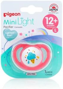 Pigeon MiniLight Pacifier Twin Pack for Babies Aged 12+ Months (L)