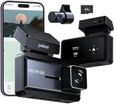 4K Dash Cam Front and Rear, 64GB SD