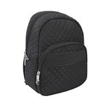 Travelon Anti-Theft Boho Backpack, Black, One Size