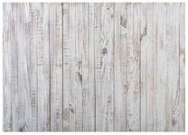 WOLADA 7X5FT Vintage Wood Backdrop Retro Rustic White Gray Wooden Floor Backdrops for Photography Kids Adult Photo Booth Video Shoot Vinyl Studio Prop 11890