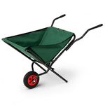 Oypla Lightweight Folding Garden Wheelbarrow Foldable Wheel Barrow