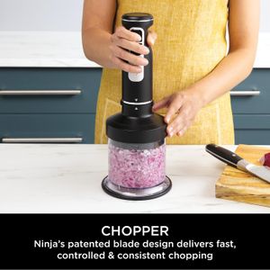 Ninja Foodi 3-in-1 Hand Blender – Multi-Function Immersion Mixer