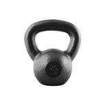 CAP Barbell 25 lb Cast Iron Kettlebell | Black