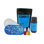 Jesmonite Ac 100 Starter Kit|Terrazzo Kit|Eco-Resin|Acrylic Resin (Powder And Liquid)| Mould Included, Multicolour