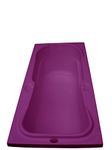 MADONNA Rex Rectangular Acrylic 5.5 feet Fixed Bath Tub - Magenta