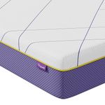 Vesgantti King Size Mattress, 20CM Gel Memory Foam King Size Mattress with CertiPUR-US Certified Foam for Pressure Relief & Cooling Comfort - Medium Firm, 150x200x20cm, Lavander Purple