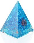 Orgone Pyramid with healing crystal