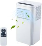 10000BTU Portable Air Conditioner 3 in 1 w/LCD Display Remote Control, Fast Cooling Up to 450 sq.ft, AC Cooling, Dehumidifier, Fan for Bedroom, Office