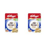 Kellogg's All Bran Wheat Flakes 440 Gram | Made With Whole Grain, 7 Essential Vitamins And Iron | High In Protein & Fibre | Breakfast Cereal (Pack Of 2)