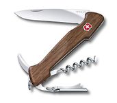 Victorinox Wine Master Swiss Army Knife, Large, Wine Opener, Multi Tool, 6 Functions, Bottle Opener, Corkscrew, Wood