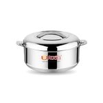 RUDRA Super Double Walled Stainless Steel Casserole, | PU Insulated | Hot & Cold | Hygiene | Odourless|Easy to Carry| (15 Litres)