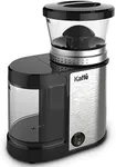 Kaffe Electric Coffee Burr Grinder - 5.5oz - Stainless Steel (Cleaning Brush Included)