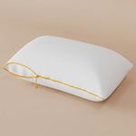 SleepyCat Microfiber Cloud Pillow with Adjustable Zipper 1-Piece (Standard Size, 27x18 inches) White