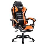 Ergonomic Gaming Chair with Footres