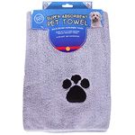 World of pets Super Absorbant Micofibre Pet Towels for Dogs, 2 Count (Pack of 1)