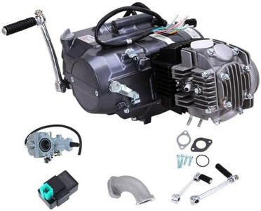 125CC 4-Stroke Engine Motor, Manual Clutch Engine Motor Air Cooled Single Cylinder Racing Engine Motor Pit Dirt Bike Motor Gas Motorized Motor for Honda CRF50 CRF70 XR50 XR70 Z50 Z50R CT70