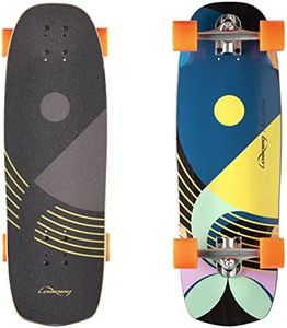 Loaded Boards Ballona Mini Cruiser Longboard Skateboard Complete (Otang Love Handles 80a Wheels, Paris 150mm 50° Trucks, Otang Knuckles Bushings)
